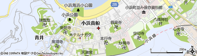 福井県小浜市小浜貴船27周辺の地図