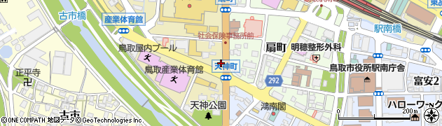 ニッポンレンタカー鳥取駅南営業所周辺の地図