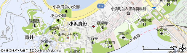 福井県小浜市小浜貴船4周辺の地図