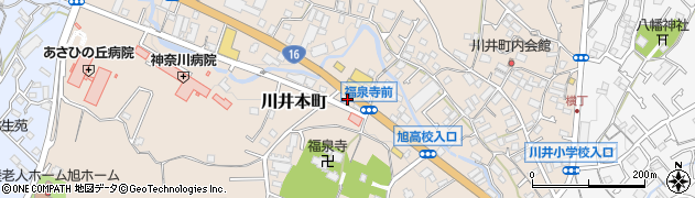 神奈川県横浜市旭区川井本町101周辺の地図