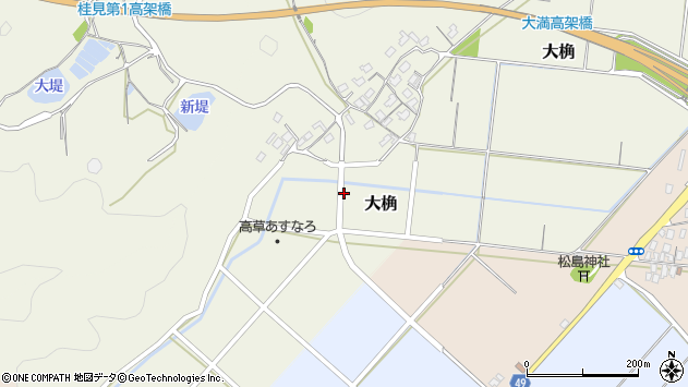 〒680-1418 鳥取県鳥取市大桷の地図