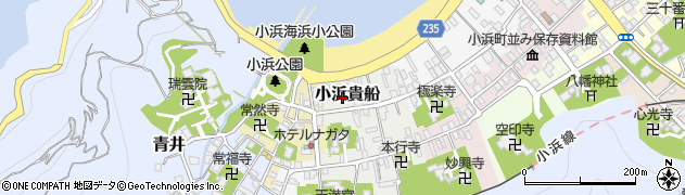 福井県小浜市小浜貴船55周辺の地図