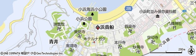福井県小浜市小浜貴船47周辺の地図