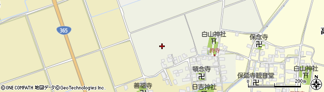 滋賀県長浜市高月町持寺周辺の地図