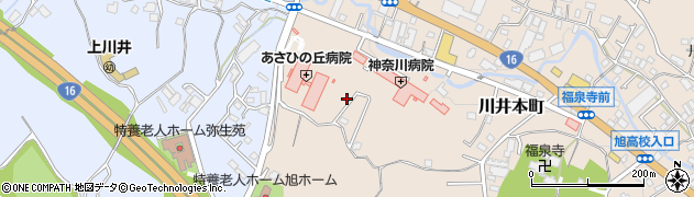 神奈川県横浜市旭区川井本町130周辺の地図
