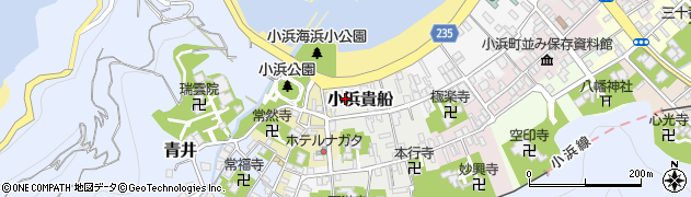 福井県小浜市小浜貴船51周辺の地図