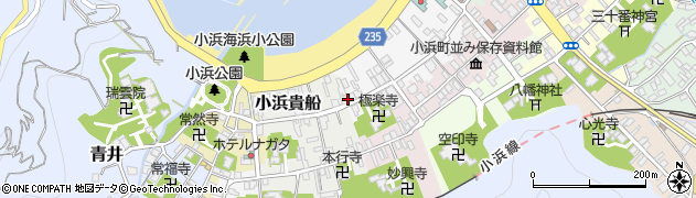 福井県小浜市小浜貴船76周辺の地図