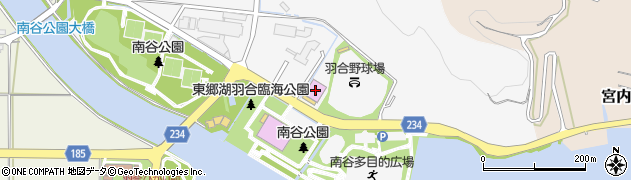 湯梨浜町はわいトレーニングセンター周辺の地図