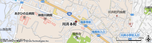 神奈川県横浜市旭区川井本町102周辺の地図