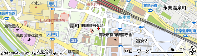 鳥取銀行鳥取ローンプラザ ＡＴＭ周辺の地図