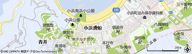 福井県小浜市小浜貴船61周辺の地図