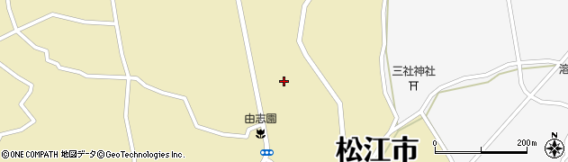 島根県松江市八束町波入1857周辺の地図