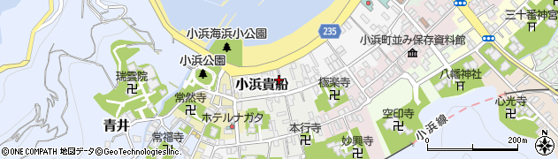 福井県小浜市小浜貴船65周辺の地図