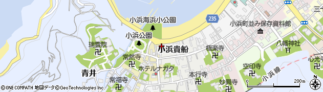 福井県小浜市小浜貴船46周辺の地図