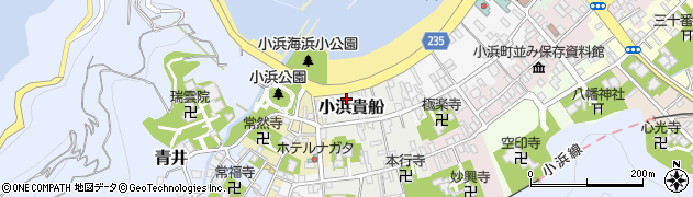 福井県小浜市小浜貴船56周辺の地図