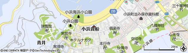 福井県小浜市小浜貴船62周辺の地図