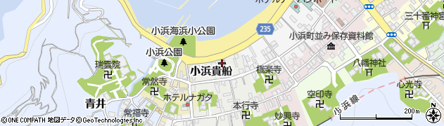 福井県小浜市小浜貴船64周辺の地図