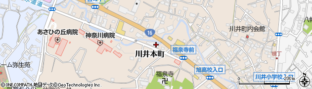 神奈川県横浜市旭区川井本町102-6周辺の地図