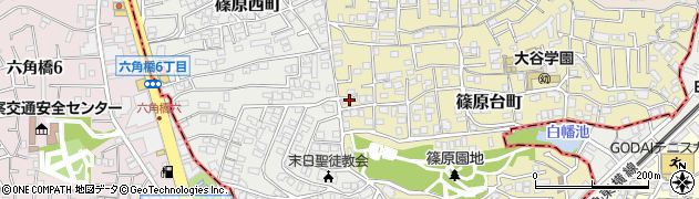 日本海事協会篠原台社員寮周辺の地図