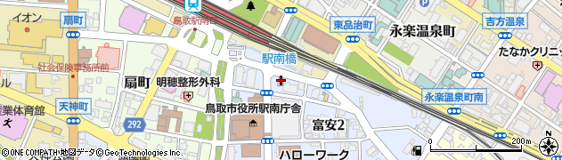 東横ＩＮＮ鳥取駅南口周辺の地図