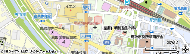 鳥取県鳥取市扇町168周辺の地図
