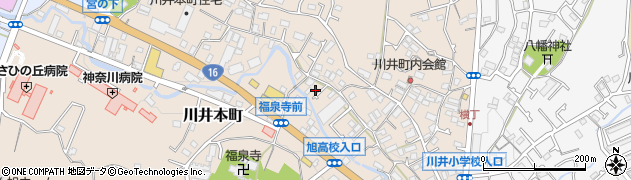 神奈川県横浜市旭区川井本町5周辺の地図