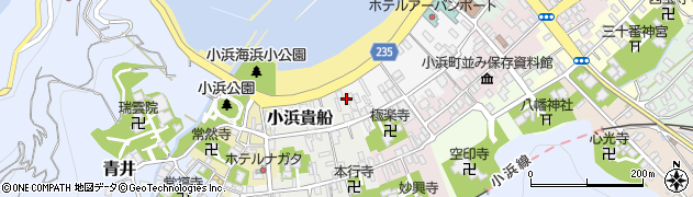 福井県小浜市小浜貴船74周辺の地図