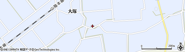 鳥取県西伯郡大山町大塚438周辺の地図