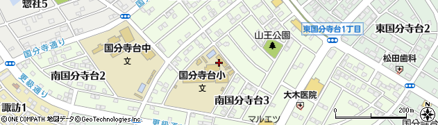 千葉県市原市南国分寺台周辺の地図