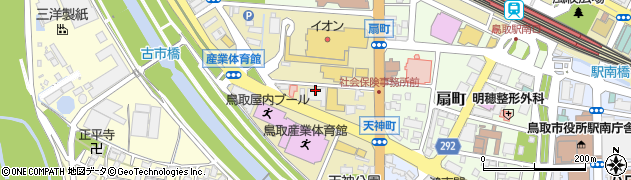 中国労働金庫　ローンセンター鳥取周辺の地図