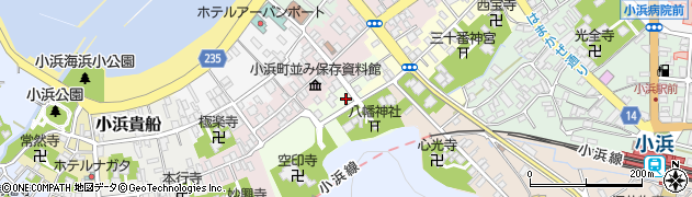 福井県小浜市小浜男山周辺の地図