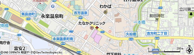 鳥取市文化センター周辺の地図