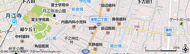 有限会社松島屋小売部周辺の地図