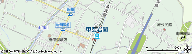 駅前公民館周辺の地図