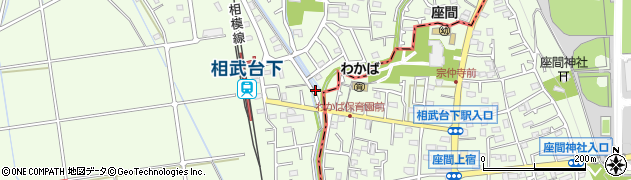 神奈川県建設労連湘北地区協議会事務所周辺の地図