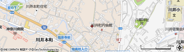 神奈川県横浜市旭区川井本町50周辺の地図