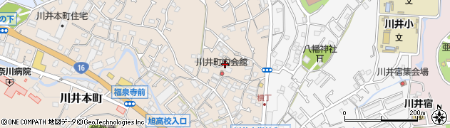 川井本町公園周辺の地図
