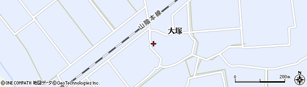 鳥取県西伯郡大山町大塚234周辺の地図