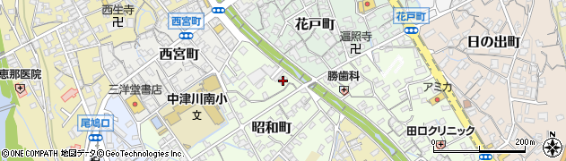 石原理容館周辺の地図