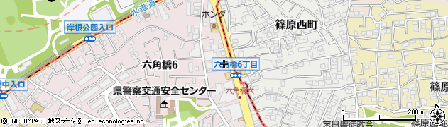 横浜上麻生線周辺の地図