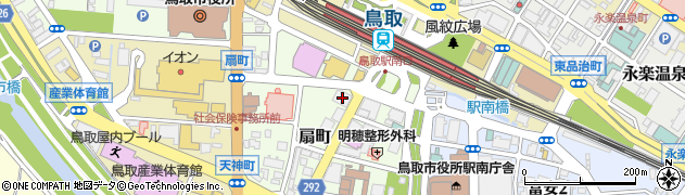 鳥取県鳥取市扇町115周辺の地図