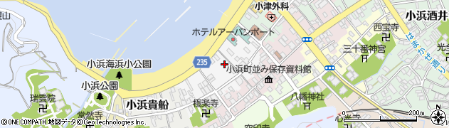 福井県小浜市小浜白鳥周辺の地図