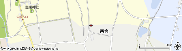 鳥取県東伯郡琴浦町西宮731周辺の地図