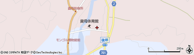 中山駐在所周辺の地図