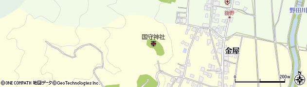 国守神社周辺の地図