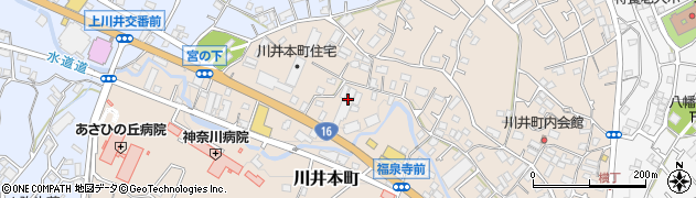 神奈川県横浜市旭区川井本町64周辺の地図