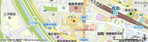 鳥取銀行イオン鳥取店 ＡＴＭ周辺の地図