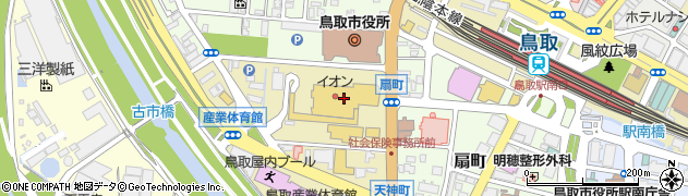 ごっつおらーめん イオン鳥取店周辺の地図