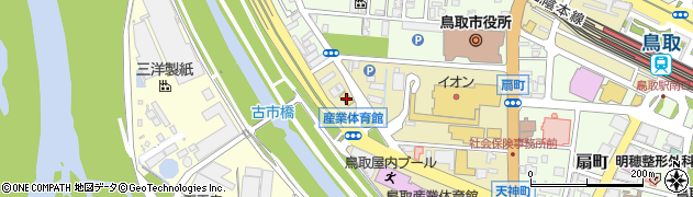 セブンイレブン鳥取天神町店周辺の地図