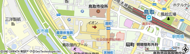 キャンドゥイオン鳥取店周辺の地図